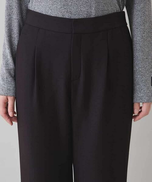 HIROKO KOSHINO / ヒロココシノ チノ・ワークパンツ | リバーテーパードパンツ | 詳細3