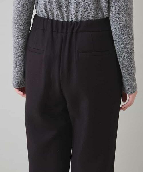 HIROKO KOSHINO / ヒロココシノ チノ・ワークパンツ | リバーテーパードパンツ | 詳細5