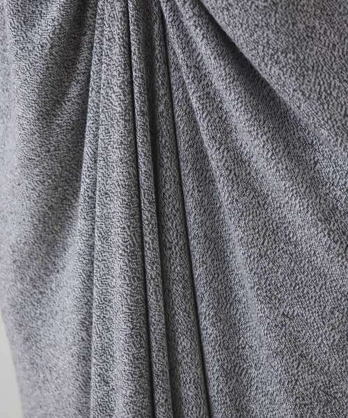 HIROKO KOSHINO / ヒロココシノ ロング・マキシ丈ワンピース | ギャザーアクセントジャージーワンピース/日本製/洗える | 詳細10