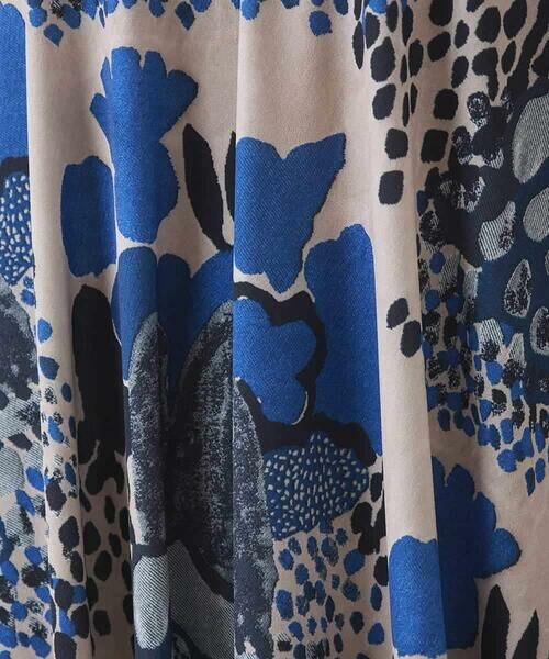 HIROKO KOSHINO / ヒロココシノ ロング・マキシ丈ワンピース | アートプリントジャージーワンピース/日本製/洗える | 詳細10