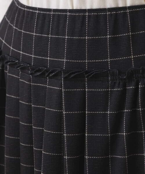 HIROKO KOSHINO / ヒロココシノ ミニ・ひざ丈スカート | チェック柄フレアスカート/日本製/洗える | 詳細6