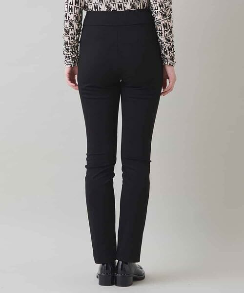 HIROKO KOSHINO / ヒロココシノ チノ・ワークパンツ | ストレッチポンチテーパードパンツ/日本製/洗える | 詳細2