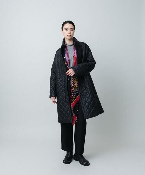 HIROKO KOSHINO / ヒロココシノ ダウンジャケット・ベスト | グラデーションキルティングコート/日本製 | 詳細12