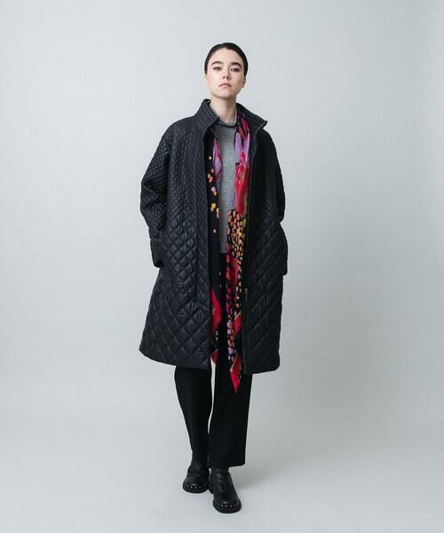 HIROKO KOSHINO / ヒロココシノ ダウンジャケット・ベスト | グラデーションキルティングコート/日本製 | 詳細13