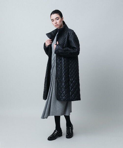 HIROKO KOSHINO / ヒロココシノ ダウンジャケット・ベスト | グラデーションキルティングコート/日本製 | 詳細14