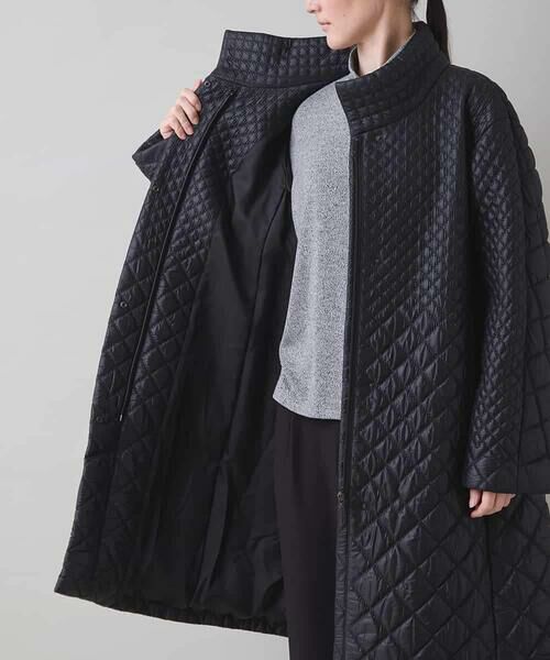 HIROKO KOSHINO / ヒロココシノ ダウンジャケット・ベスト | グラデーションキルティングコート/日本製 | 詳細7