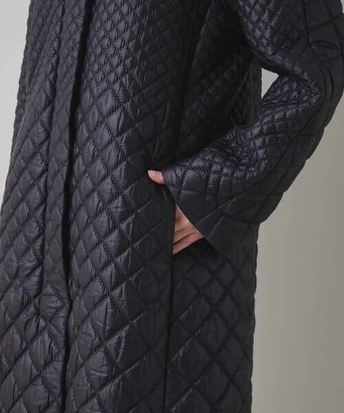 HIROKO KOSHINO / ヒロココシノ ダウンジャケット・ベスト | グラデーションキルティングコート/日本製 | 詳細9