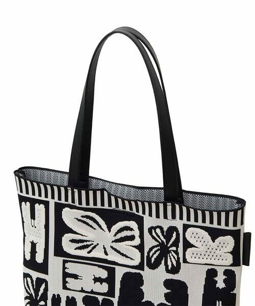 HIROKO KOSHINO / ヒロココシノ トートバッグ | HKイニシャルニットトートバッグ/日本製 | 詳細4