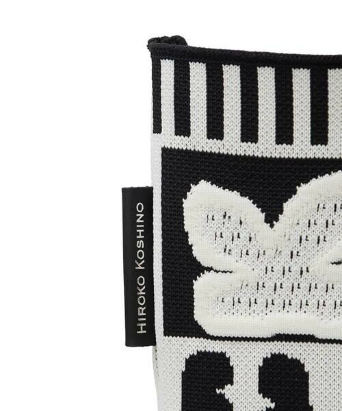 HIROKO KOSHINO / ヒロココシノ トートバッグ | HKイニシャルニットトートバッグ/日本製 | 詳細5