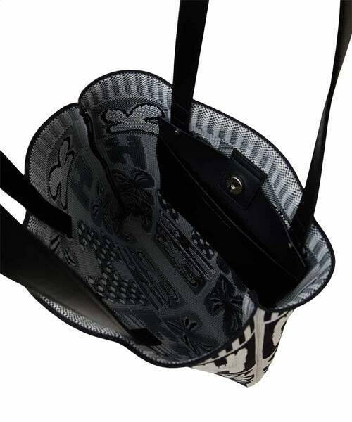 HIROKO KOSHINO / ヒロココシノ トートバッグ | HKイニシャルニットトートバッグ/日本製 | 詳細9