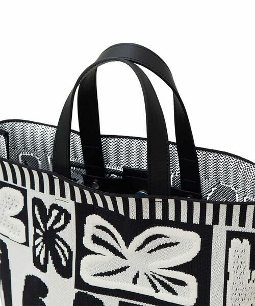 HIROKO KOSHINO / ヒロココシノ トートバッグ | HKイニシャルニットバッグ/日本製 | 詳細4