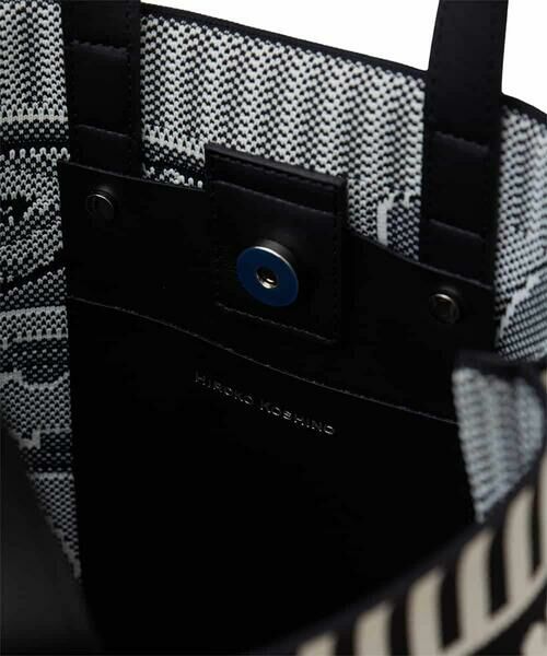 HIROKO KOSHINO / ヒロココシノ トートバッグ | HKイニシャルニットバッグ/日本製 | 詳細8