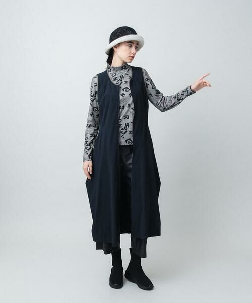 HIROKO KOSHINO / ヒロココシノ ロング・マキシ丈スカート | 立体フレアジャンパースカート/洗える | 詳細12