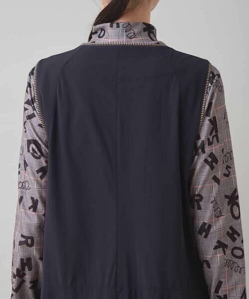 HIROKO KOSHINO / ヒロココシノ ロング・マキシ丈スカート | 立体フレアジャンパースカート/洗える | 詳細5