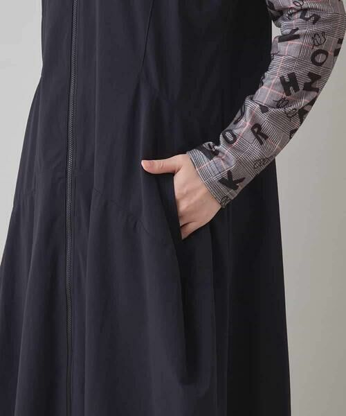 HIROKO KOSHINO / ヒロココシノ ロング・マキシ丈スカート | 立体フレアジャンパースカート/洗える | 詳細7