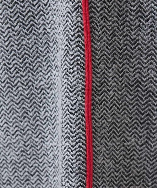 HIROKO KOSHINO / ヒロココシノ ニット・セーター | ヘリンボーンハイネックニットプルオーバー | 詳細7