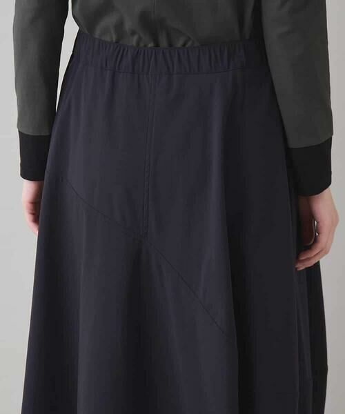 HIROKO KOSHINO / ヒロココシノ ロング・マキシ丈スカート | ナイロンハイテンションデザインスカート/洗える | 詳細4