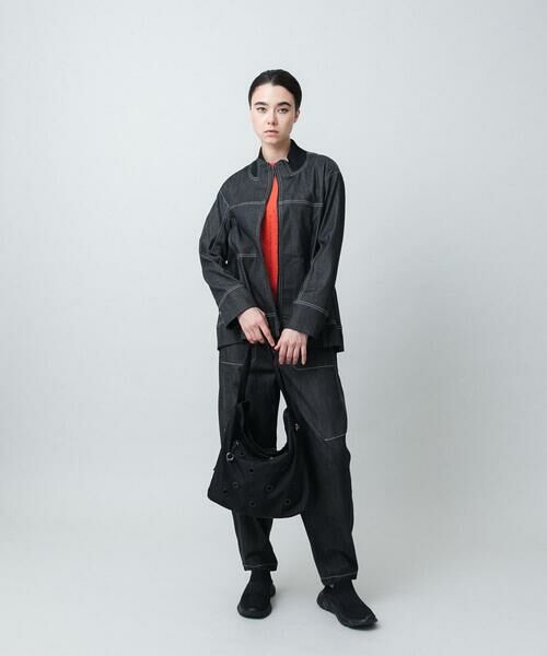 HIROKO KOSHINO / ヒロココシノ その他アウター | デニムリブジャケット/洗える | 詳細12