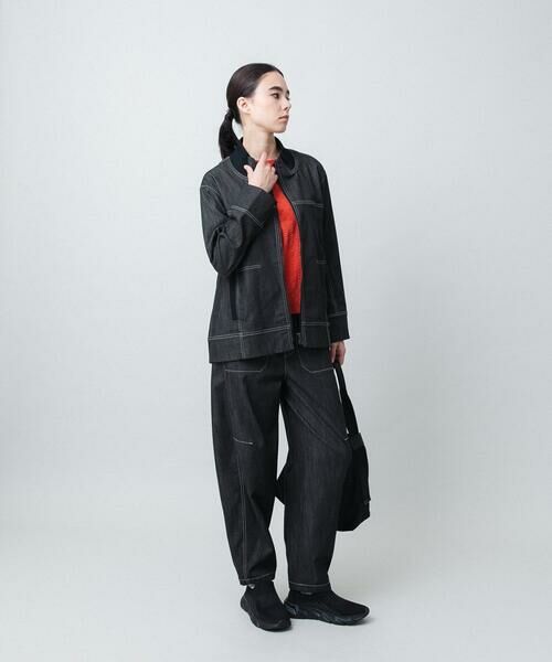 HIROKO KOSHINO / ヒロココシノ その他アウター | デニムリブジャケット/洗える | 詳細13