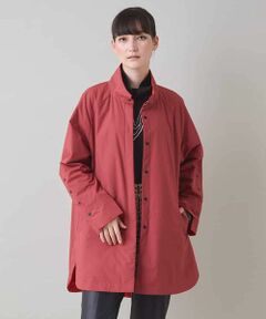 HIROKO KOSHINO / ヒロココシノ ダウンジャケット・ベスト | リバーシブルタフタデザインコート/洗える