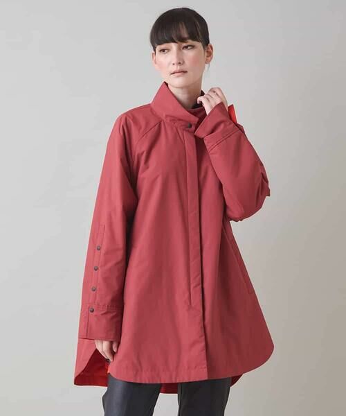 HIROKO KOSHINO / ヒロココシノ ダウンジャケット・ベスト | リバーシブルタフタデザインコート/洗える | 詳細1