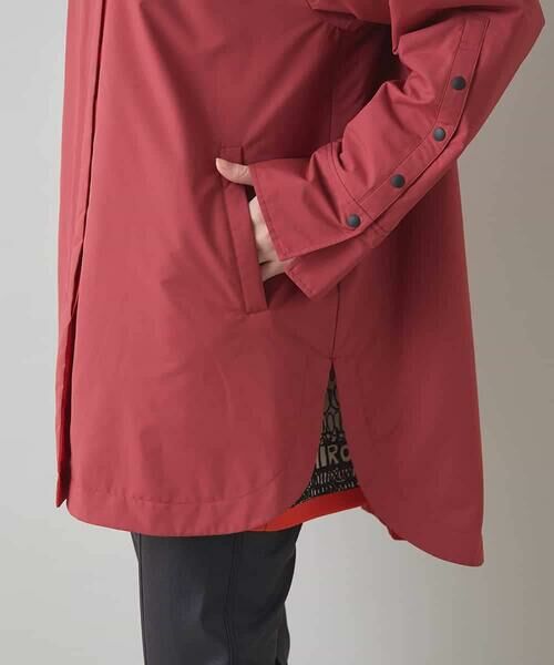HIROKO KOSHINO / ヒロココシノ ダウンジャケット・ベスト | リバーシブルタフタデザインコート/洗える | 詳細7