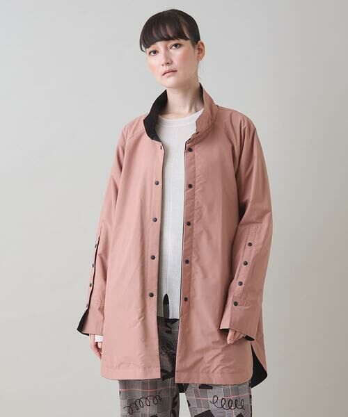 HIROKO KOSHINO / ヒロココシノ ダウンジャケット・ベスト | リバーシブルタフタデザインコート/洗える | 詳細25