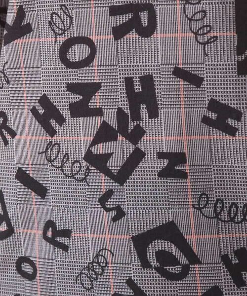 HIROKO KOSHINO / ヒロココシノ カットソー | ロゴモチーフチェック柄インナー/洗える | 詳細7