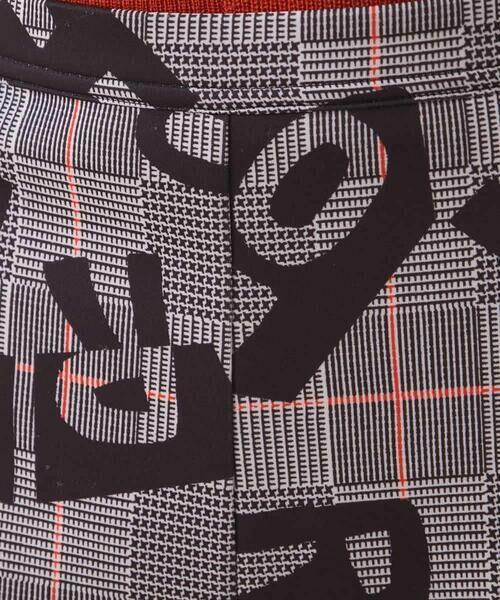 HIROKO KOSHINO / ヒロココシノ チノ・ワークパンツ | ロゴモチーフチェック柄パンツ/洗える | 詳細7