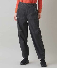 HIROKO KOSHINO / ヒロココシノ チノ・ワークパンツ | コクーンシルエットデニムパンツ/洗える