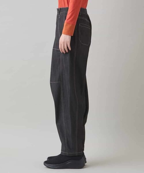 HIROKO KOSHINO / ヒロココシノ チノ・ワークパンツ | コクーンシルエットデニムパンツ/洗える | 詳細1