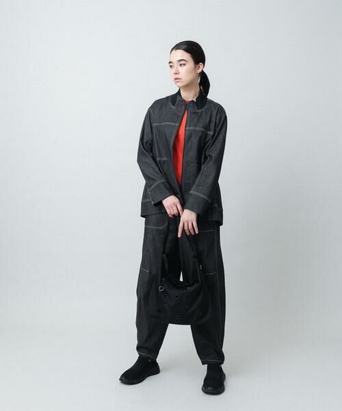 HIROKO KOSHINO / ヒロココシノ チノ・ワークパンツ | コクーンシルエットデニムパンツ/洗える | 詳細10