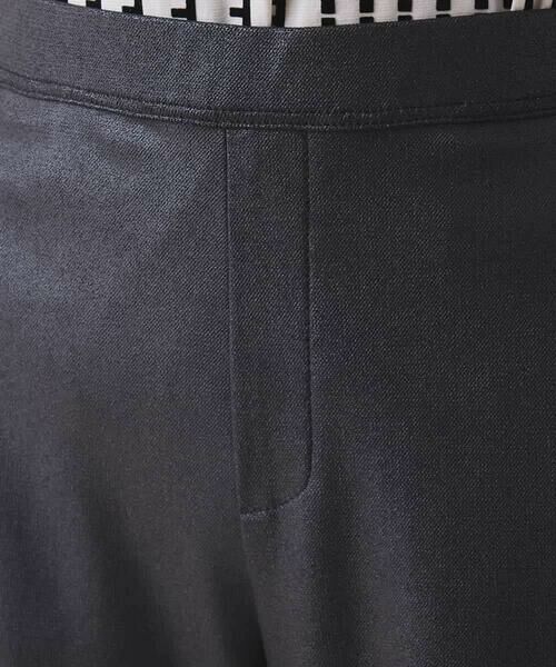 HIROKO KOSHINO / ヒロココシノ その他パンツ | レザーライクワイドパンツ/洗える | 詳細7