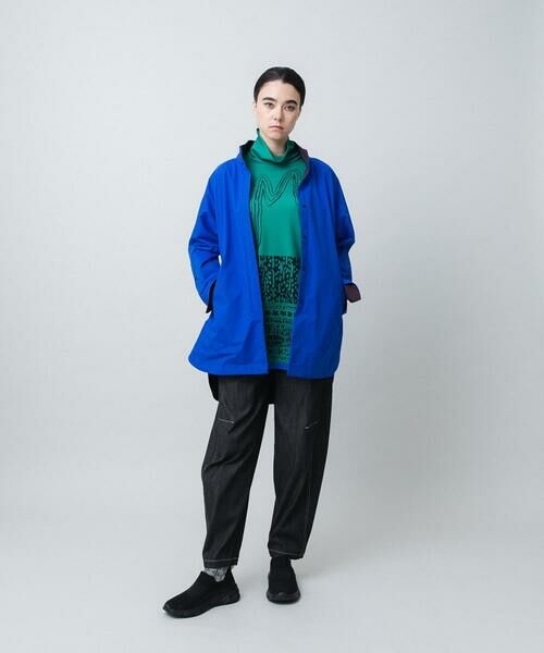 HIROKO KOSHINO / ヒロココシノ チュニック | ロゴモチーフ幾何柄プリントチュニック/日本製/洗える | 詳細9