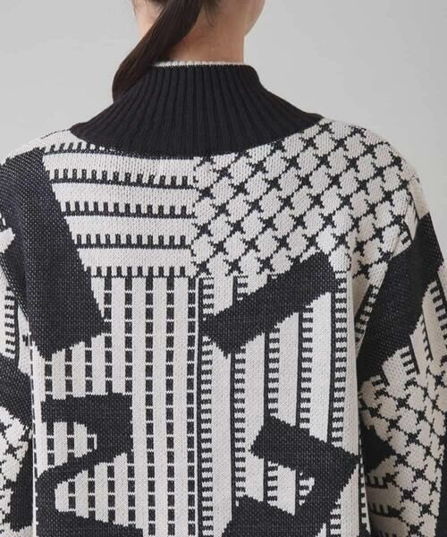 HIROKO KOSHINO / ヒロココシノ その他アウター | フロントジップニットコート/日本製/洗える | 詳細5