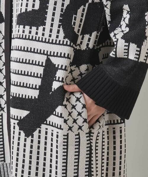 HIROKO KOSHINO / ヒロココシノ その他アウター | フロントジップニットコート/日本製/洗える | 詳細9