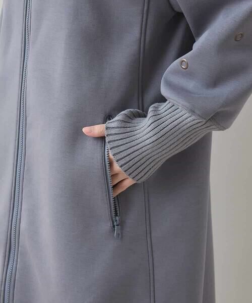 HIROKO KOSHINO / ヒロココシノ その他アウター | ダンボールニットデザインコート | 詳細9