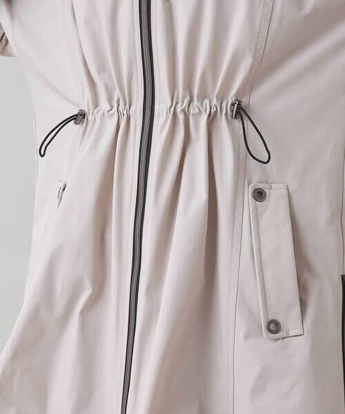 HIROKO KOSHINO / ヒロココシノ その他アウター | レイヤード風デザインタフタコート/洗える | 詳細11