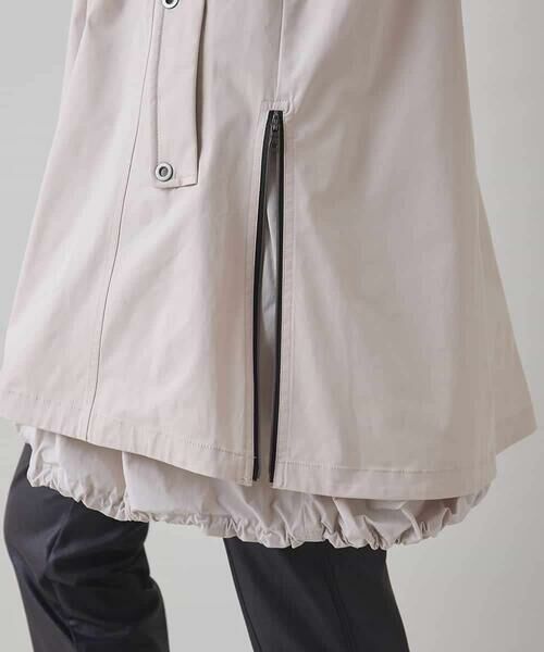 HIROKO KOSHINO / ヒロココシノ その他アウター | レイヤード風デザインタフタコート/洗える | 詳細13