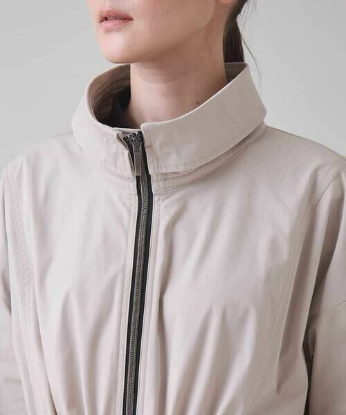 HIROKO KOSHINO / ヒロココシノ その他アウター | レイヤード風デザインタフタコート/洗える | 詳細4