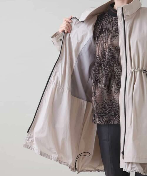 HIROKO KOSHINO / ヒロココシノ その他アウター | レイヤード風デザインタフタコート/洗える | 詳細7