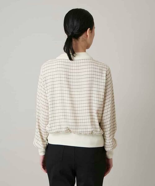 HIROKO KOSHINO / ヒロココシノ その他トップス | 先染めチェックリブジョイントプルオーバー/日本製 | 詳細2