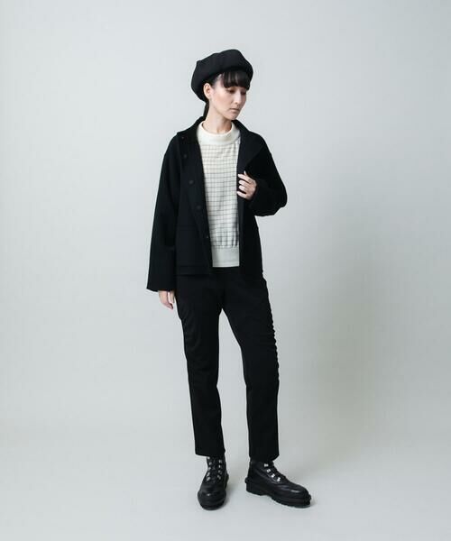 HIROKO KOSHINO / ヒロココシノ その他トップス | 先染めチェックリブジョイントプルオーバー/日本製 | 詳細8