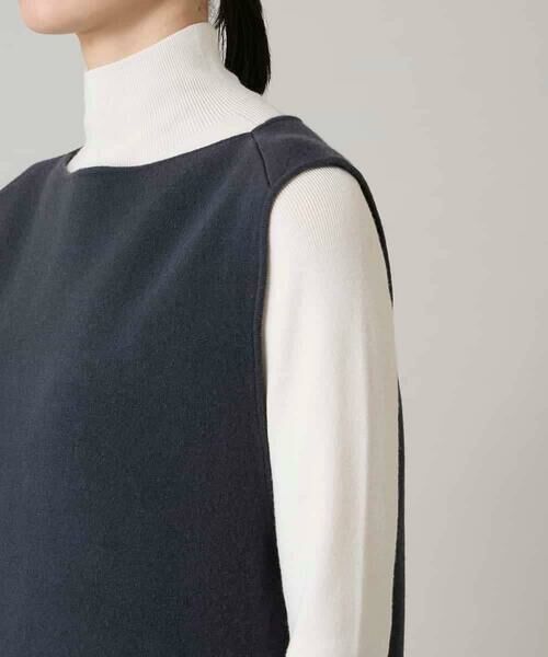 HIROKO KOSHINO / ヒロココシノ ロング・マキシ丈ワンピース | スラッシュデザインニットワンピース | 詳細7