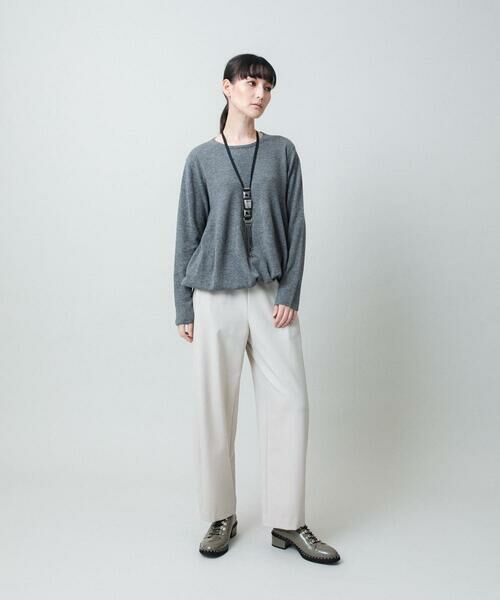 HIROKO KOSHINO / ヒロココシノ ニット・セーター | バルーンシルエットニットプルオーバー/日本製 | 詳細10