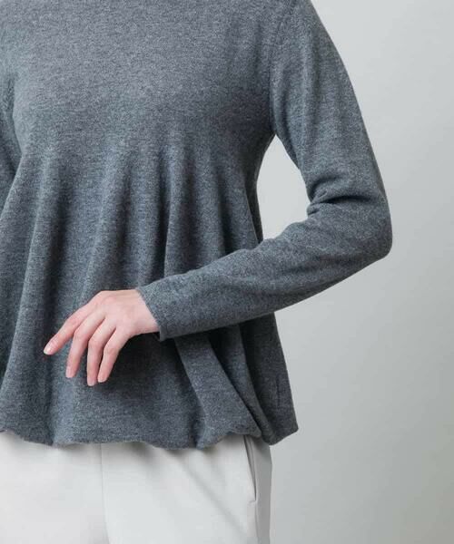 HIROKO KOSHINO / ヒロココシノ ニット・セーター | バルーンシルエットニットプルオーバー/日本製 | 詳細6
