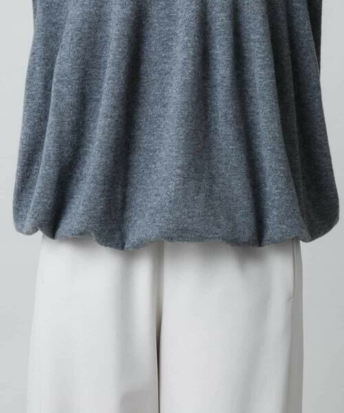 HIROKO KOSHINO / ヒロココシノ ニット・セーター | バルーンシルエットニットプルオーバー/日本製 | 詳細7
