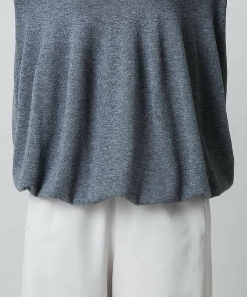HIROKO KOSHINO / ヒロココシノ ニット・セーター | バルーンシルエットニットプルオーバー/日本製 | 詳細9