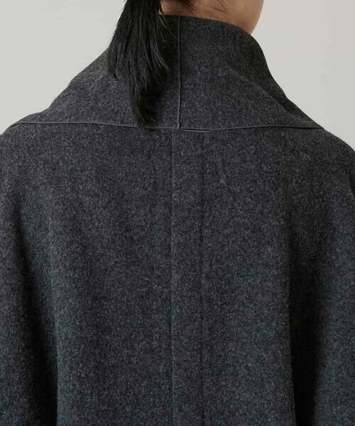HIROKO KOSHINO / ヒロココシノ その他アウター | ストールカラーデザインショートコート /日本製 | 詳細6