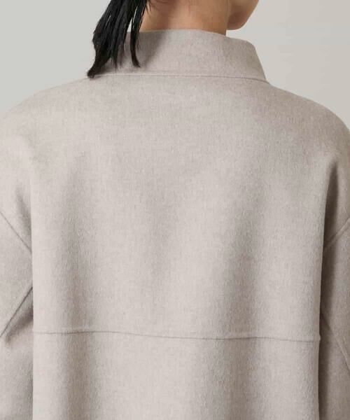 HIROKO KOSHINO / ヒロココシノ その他アウター | カシミヤ混ライトリバーショートコート | 詳細5